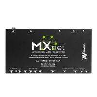 DECODER MXNET HDMI/USB/IR/RS232/FIBER & RJ45--NOT COMPTIBLE WITH V2 SYSTEMS -TAA