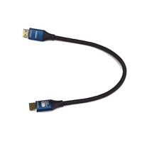 CABLE HDMI .3M(1FT) 48G(8K) PROFESSIONAL SERIES STEEL HEAD WITH A BRAIDED CABLE