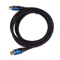 CABLE HDMI 2M(6.6FT) 48G(8K) PROFESSIONAL SERIES STEEL HEAD WITH A BRAIDED CABLE