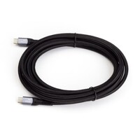 CABLE USB 3.2 3M/9.9FT USB-C TO USB-C CABLE 10GBPS BACKWARDS COMPATIBLE