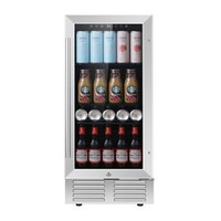 BEVERAGE COOLER 3.1 CF STAINLESS STEEL ADJ SHELVES DIGITAL CONTROL