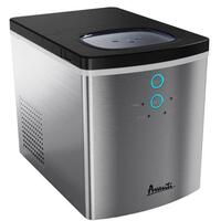 ICEMAKER STAINLESS STEEL PORTABLE SELF CLEANING UP TO 25 LBS PER DAY