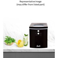 ICEMAKER 26 LB COMPACT PORTABLE COUNTERTOP STAINLESS STEEL LED SELF CLEAN-STAINLESS