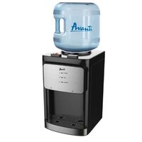 WATER DISPENSER HOT AND COLD COUNTERTOP THERMO-ELECTRIC BLACK W/STAINLESS STEEL FRONT