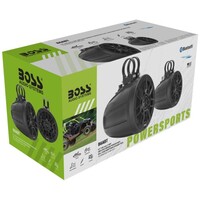 SPEAKERS MARINE 6.5" WAKE TOWER W/ BUILT IN AMP AND BT (PAIR)