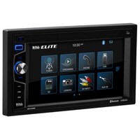 HEAD UNIT DOUBLE-DIN, MECH-LESS MULTIMEDIA PLAYER (NO CD/DVD) 6.2" TOUCHSCREEN BLUETOOTH + REAR-VIEW
