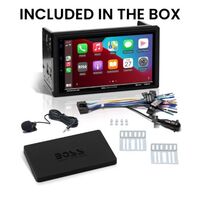 CARPLAY & ANDROID AUTO MARINE DOUBLE-DIN, APPLE CARPLAY & ANDROID AUTO, MECH-LESS MULTIMEDIA PLAYER