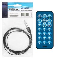 HEAD UNIT + SPKR PKGS MARINE SINGLE-DIN, MECH-LESS MULTIMEDIA PLAYER (NO CD/DVD) BLUETOOTH