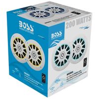 SPEAKERS MARINE 6.5" 2-WAY 200W FULL RANGE SPEAKERS. (SOLD IN PAIRS)