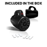 SPEAKERS MARINE 4" 2-WAY 400W WAKETOWER (SOLD IN PAIRS)