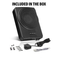 AMPLIFIERS ELITE - 10" SINGLEVOICE COIL (2.6 OHM) 1000W SUBWOOFER W/ ENCLOSURE. (SOLD SINGLE)