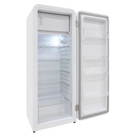 REFRIGERATOR 9.9 CF RETRO WHITE 4 SHELVES TOP FREEZER