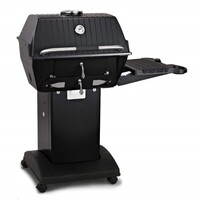 GRILL CHARCOAL PACKAGE 1 BLACK CART/BASE ONE SIDE SHELF