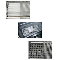 GRILL NATURAL ROD MULTI-LEVEL GRIDS