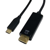 ADAPTER CABLE  10FT ACTIVE USB 3.1 TYPE C TO HDMI VIDEO-AUDIO 4K 60HZ