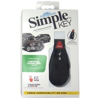 SIMPLE KEY CHRYSLER/DODGE/JEEP OEM REPLACEMENT FOBIK - 3-BUTTON AND 4-BUTTON WITH REMOTE START BUTTO