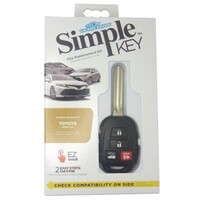 SIMPLE KEY TOYOTA OEM REPLACEMENT REMOTE KEYS REMOTE KEY - 4-BUTTON WITH TRUNK