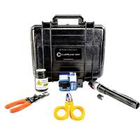 FIBER TERMINATION KIT PROVIDES REQUIRED TOOLS TO TERMINATE FIBER ALLOWS VISIBLE LASER LIGHT TO USE D