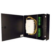 FIBER MOUNT WALL DIST UNIT SUPPORT PATCHING/SPLICING 1 UNIT 4 ADAPTER PANEL POSITION 2 COMPARTMENT S