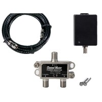 AMPLIFIER PREAMP MAST MOUNT 1 IN 1 OUT SWITCHABLE GAIN