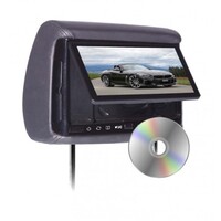 HEADREST 7" LCD W/DVD 3 COLOR COVERS