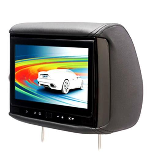 HEADREST 9" LCD   CHAMELEON BIG SCREEN WITH 3 COLOR COVERS SLAVE UNIT