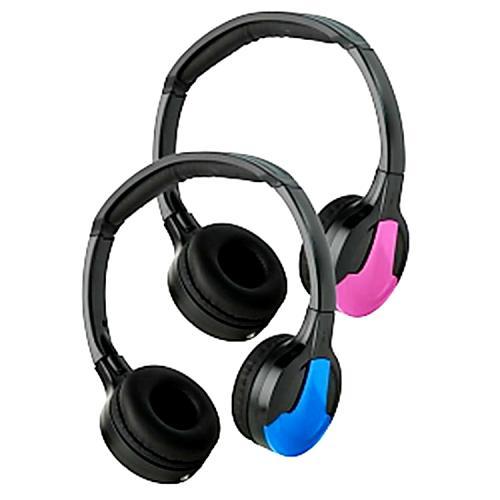 HEADPHONES  ENHANCED DUAL IR ADULT-CHILD FIT WITH 3 COVERS