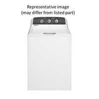 WASHER 4.3 CF CROSLEY COMMERCIAL TOP LOAD WHITE STAINLESS TUB AGITATOR DEEP WATER OPTION 6 TEMPS