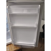 REFRIGERATOR 4.2 CF WHITE AMERICAN TRIBUTE STYLIZED AMERICAN FLAG DOOR ESTAR 2-DOOR GLASS SHELVES