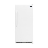 FREEZER 21.0 CF VERTICAL WHITE CONVERTIBLE ESTAR CROSLEY NO FROST GLASS SHELVES LED LIGHT REV DOOR