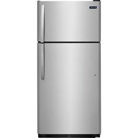 REFRIGERATOR 20.84 CF STAINLESS STEEL TOP MOUNT ONLY 66" TALL POCKET HANDLE  WITH GLASS SHELVES
