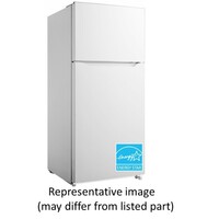 REFRIGERATOR 18 CF WHITE TOP MOUNT ESTAR NON-BRANDED