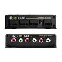 AMPLIFIER 6 CH HIGH LOW-LEVEL CONVERTER WITH SUMMING CAPABILITY
