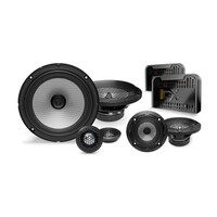SPEAKER 6.5" 3 WAY SQ COMPONENT SET WITH 2.75" MID AND 1" ALUMINUM DOME TWEETER