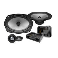 SPEAKER 6X9” 4-WAY SPEAKER, DUAL 0.75” ALUMINUM TWEETER / 2” MIDRANGE, PP CONE W/ RUBBER SURROUND,