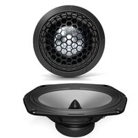 SPEAKER 6.5" SQ COMPONENT SET WITH 1" ALUMINUM DOME TWEETERS
