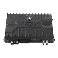 AMPLIFIER 4 X 125W CLASS D STEREO AMPLIFIER (4CH)