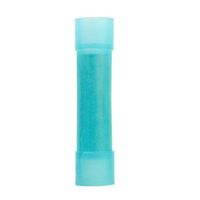 CONNECTOR 16-14 GA BLUE CLEAR NYLON BUTT CONNECTOR  (B12)