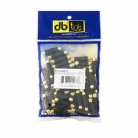 CONNECTOR BULK- 50 BLACK BF103 FEMALE BULLETS  (D13)