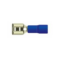 CONNECTOR 16-14 GA BLUE PRE INSULATED FEMALE CONNECTOR PVC  (B12)