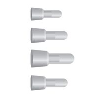 CONNECTOR 12-10 GA CLEAR NYLON CLOSE END WIRING CRIMP CAP  (B12)