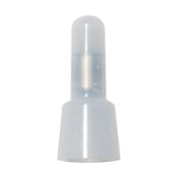CONNECTOR 12-10 GA CLEAR NYLON CLOSE END WIRING CRIMP CAP  (B12)