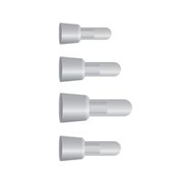 CONNECTOR 22-18G CLEAR CRIMP CAP  (B12)