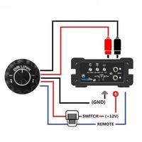 MODULE 5.0 BLUETOOTH CONTROL RECEIVER W/RCA AND REMOTE TRIGGER OUT