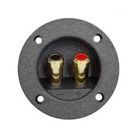 TERMINAL 3" ROUND PUSH BUTTON ENCLOSURE TERMINAL W/SCREWS 10PC BULK BAG (200PCS)