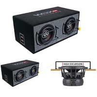 SUBWOOFER GRILLS DUAL BAR, HIGH EXCURSION 10" WOOFER GRILL