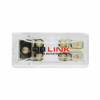 POWER SERIES: FUSE & GROUND BLOCKS MINI ANL FUSE BLOCK 4 GA IN (2) - 8 GA OUT  (C17)