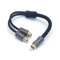 MAXKORE MG SERIES COPPER RCA MAXKORE G SERIES 1 MALE TO 2 FEMALE RCA CABLE  (K16)