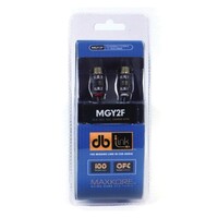 MAXKORE MG SERIES COPPER RCA MAXKORE G SERIES 1 MALE TO 2 FEMALE RCA CABLE  (K16)