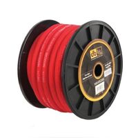WIRE 0 GUAGE RED 50FT MAXKORE SOFT TOUCH (C14)
